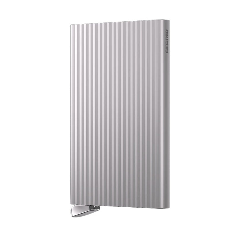 Premium Card Protector Fluted Silver