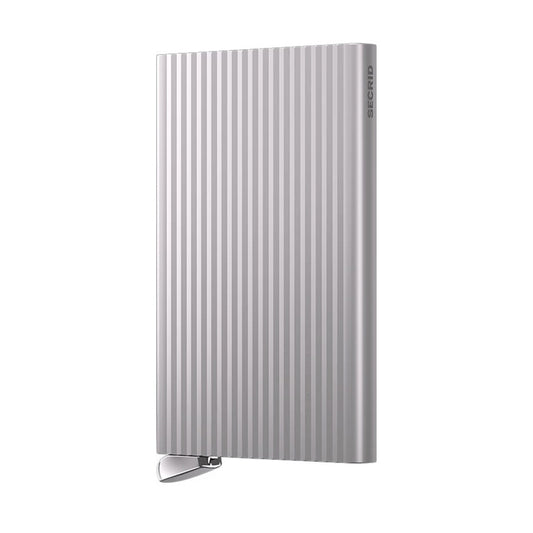 Premium Card Protector Fluted Silver