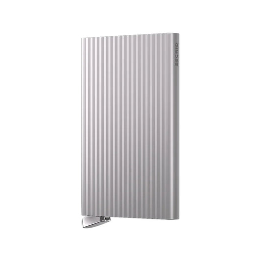 Premium Card Protector Fluted Silver