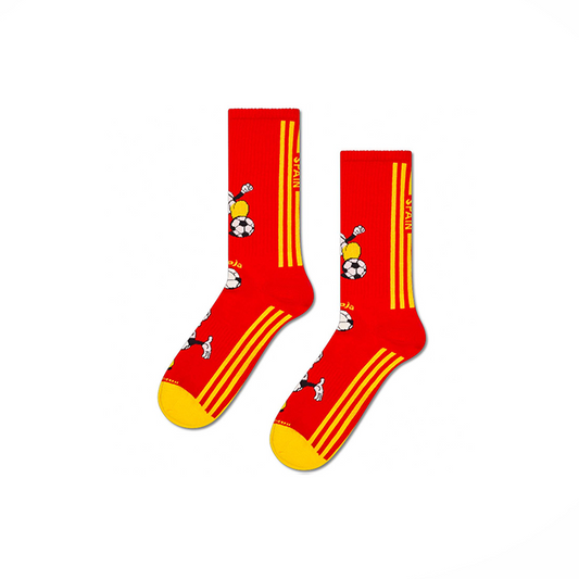 Happy Socks World Cup Spain Sneaker Sock