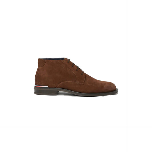 Tommy Hilfiger Suede Lace-Up Boots