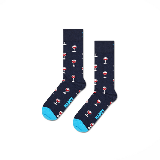 Happy Socks Glass Of Wine Sock
