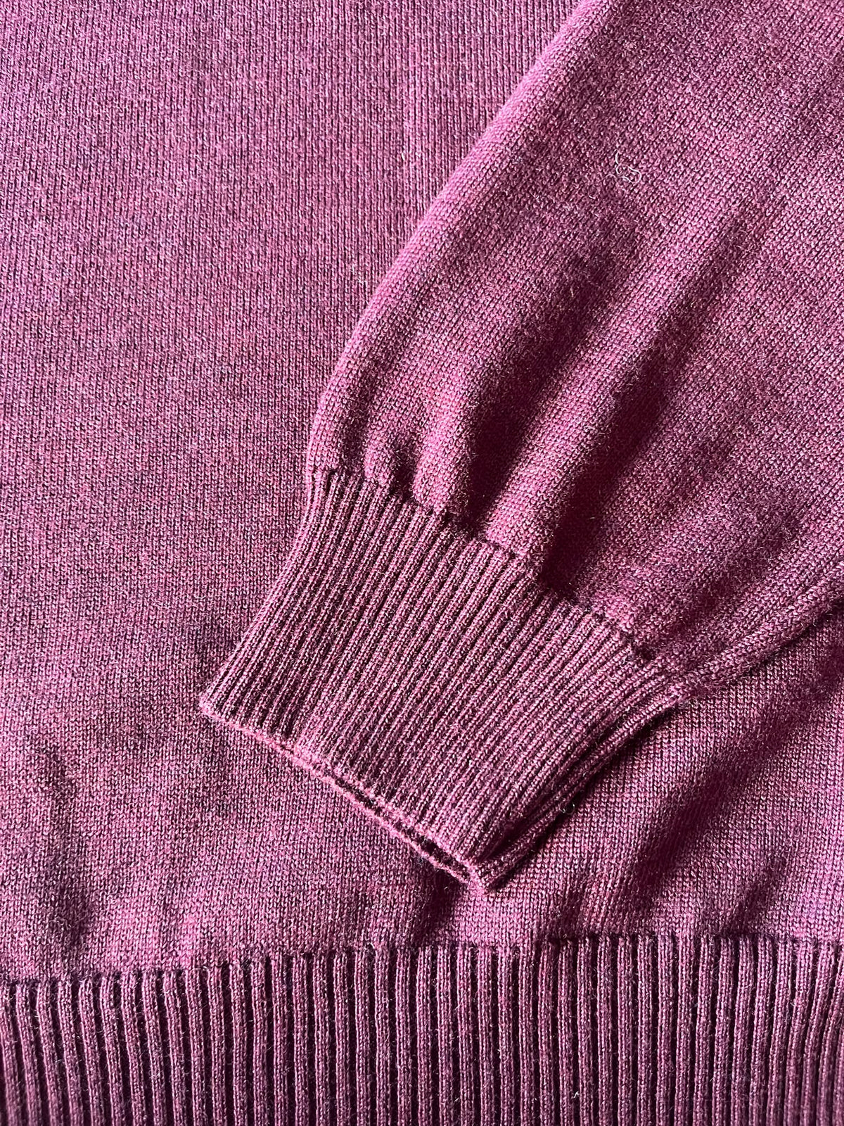 Wool & Co Merino Wool Crew-Neck Jumper – Vino