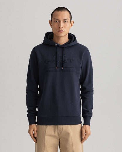 Gant Tonal Archive Shield Hoodie