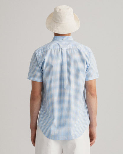 Gant Regular Broadcloth Gingham Short Sleeve BD Dhirt