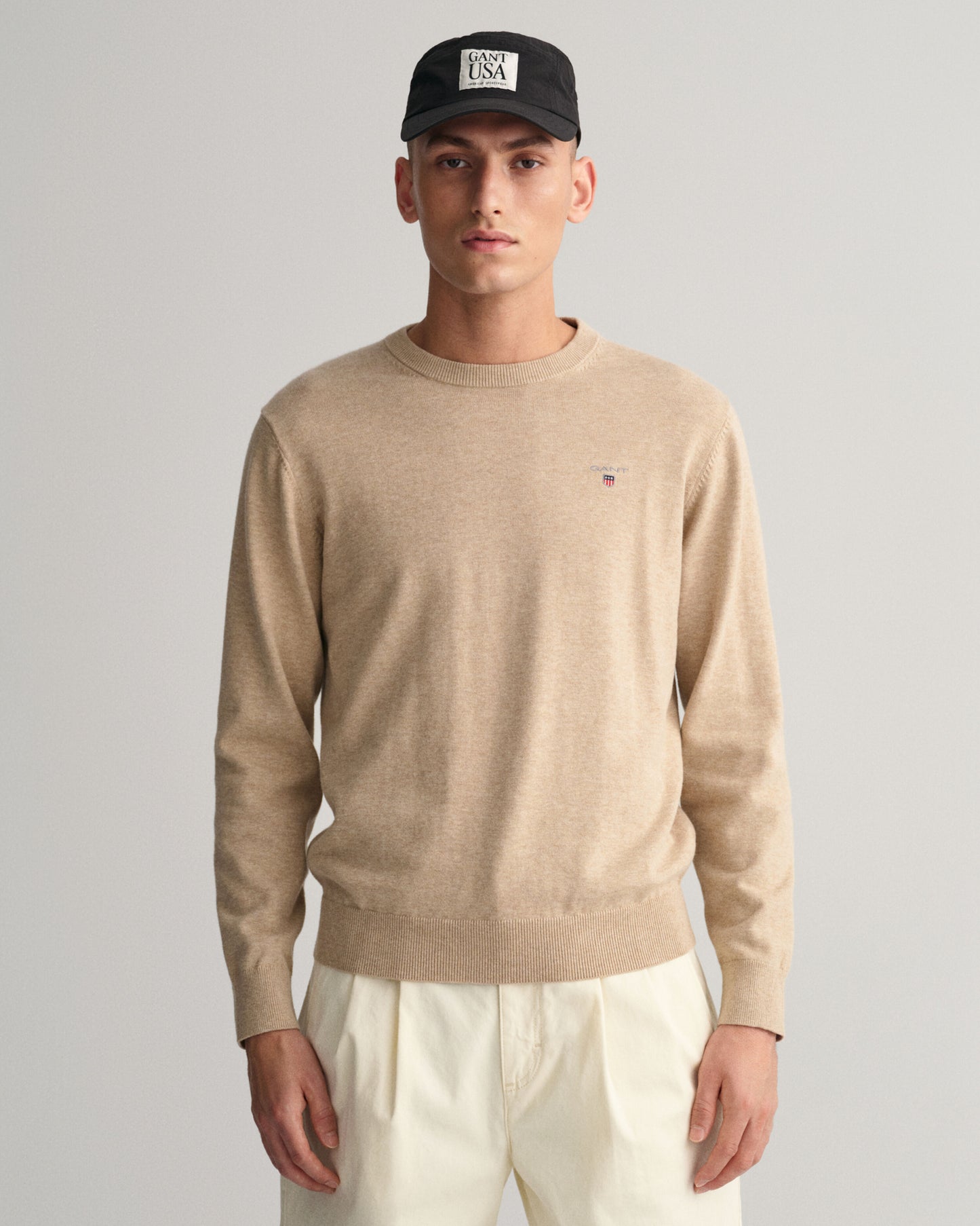Gant Classic Cotton Crewneck Jumper