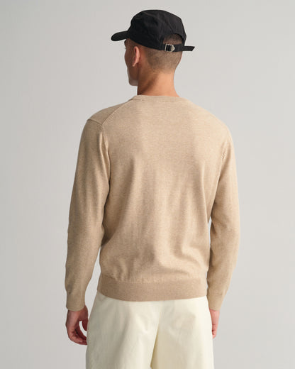 Gant Classic Cotton Crewneck Jumper