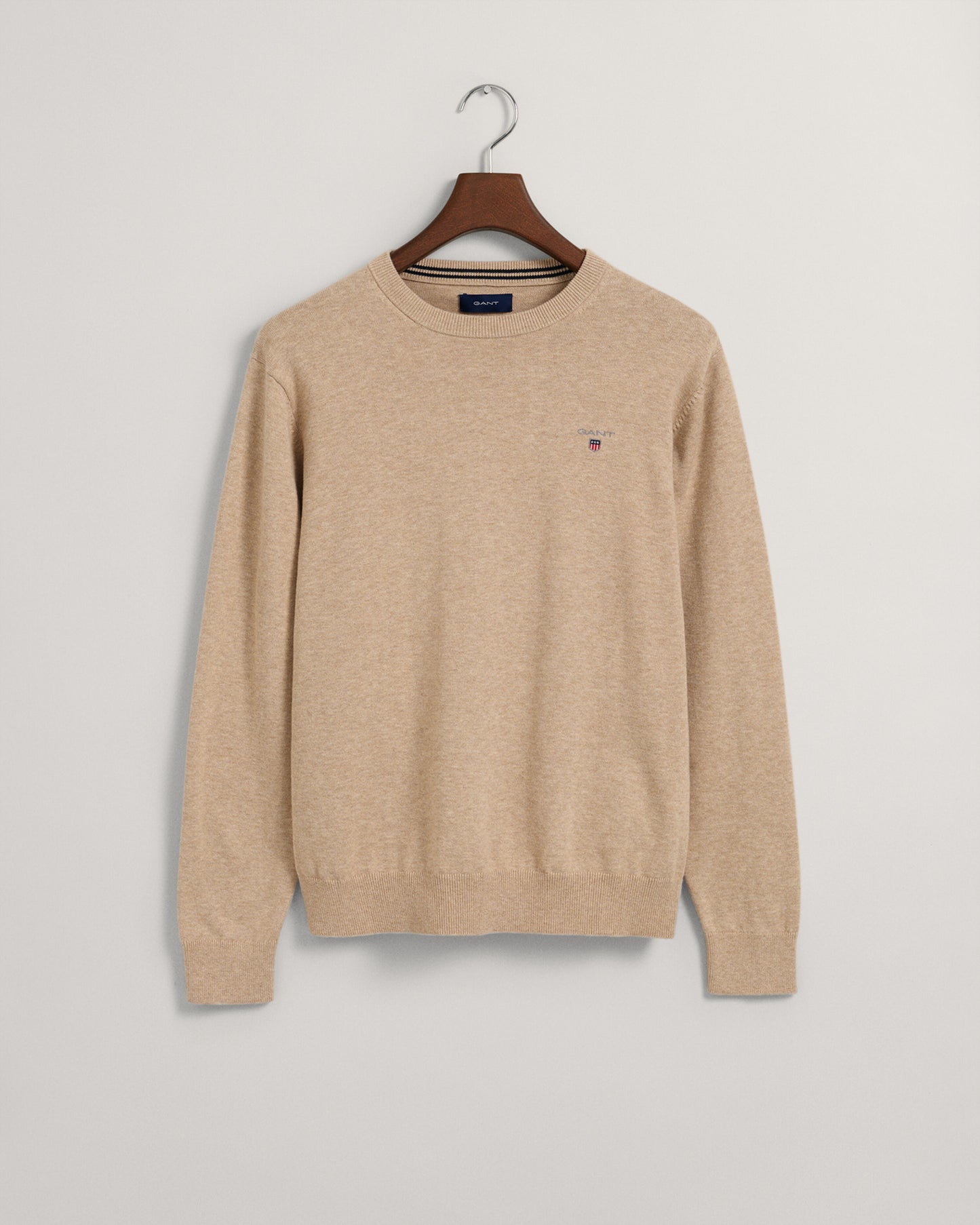 Gant Classic Cotton Crewneck Jumper