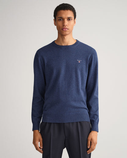 Gant Classic Cotton Crewneck Jumper