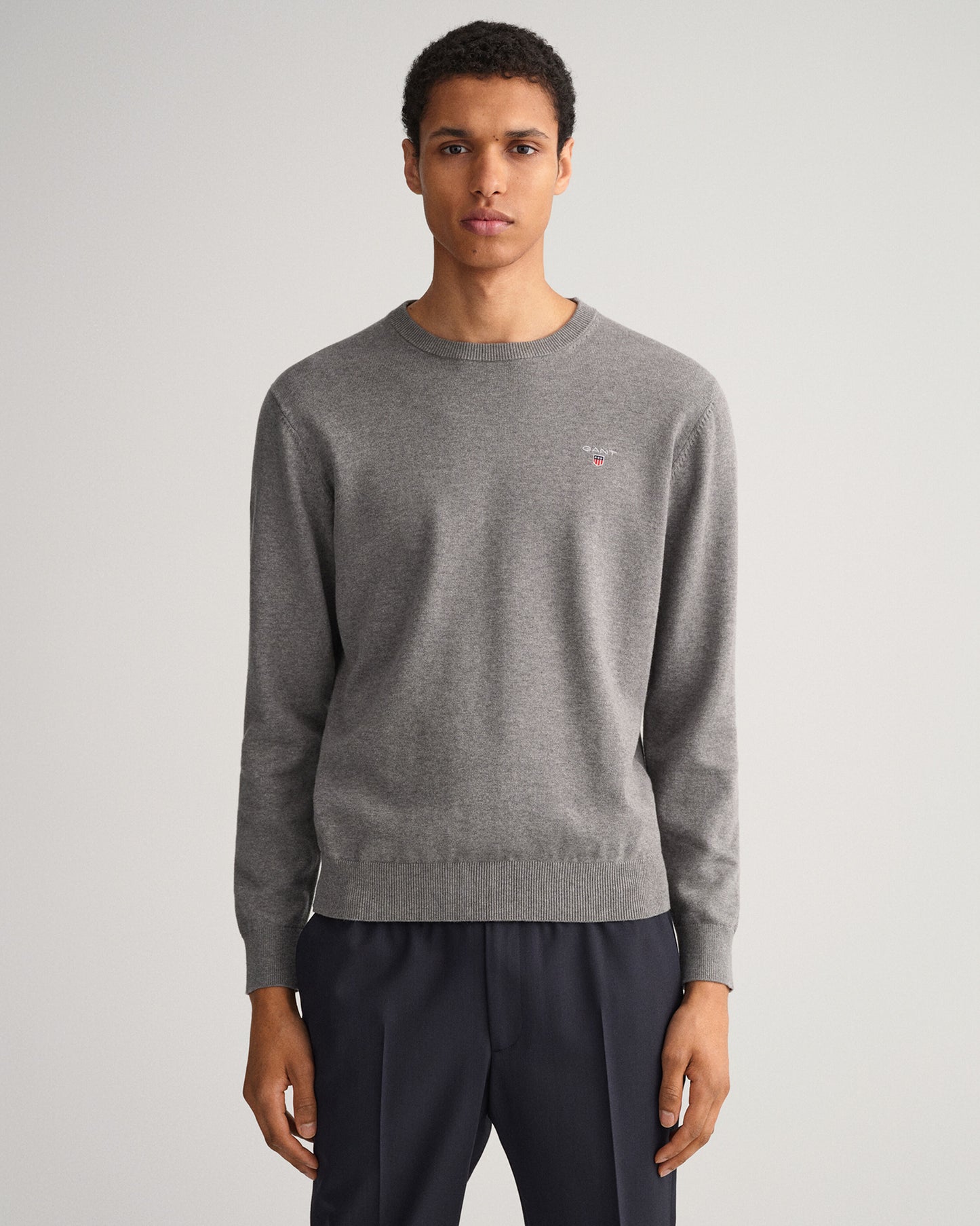 Gant Classic Cotton Crewneck Jumper