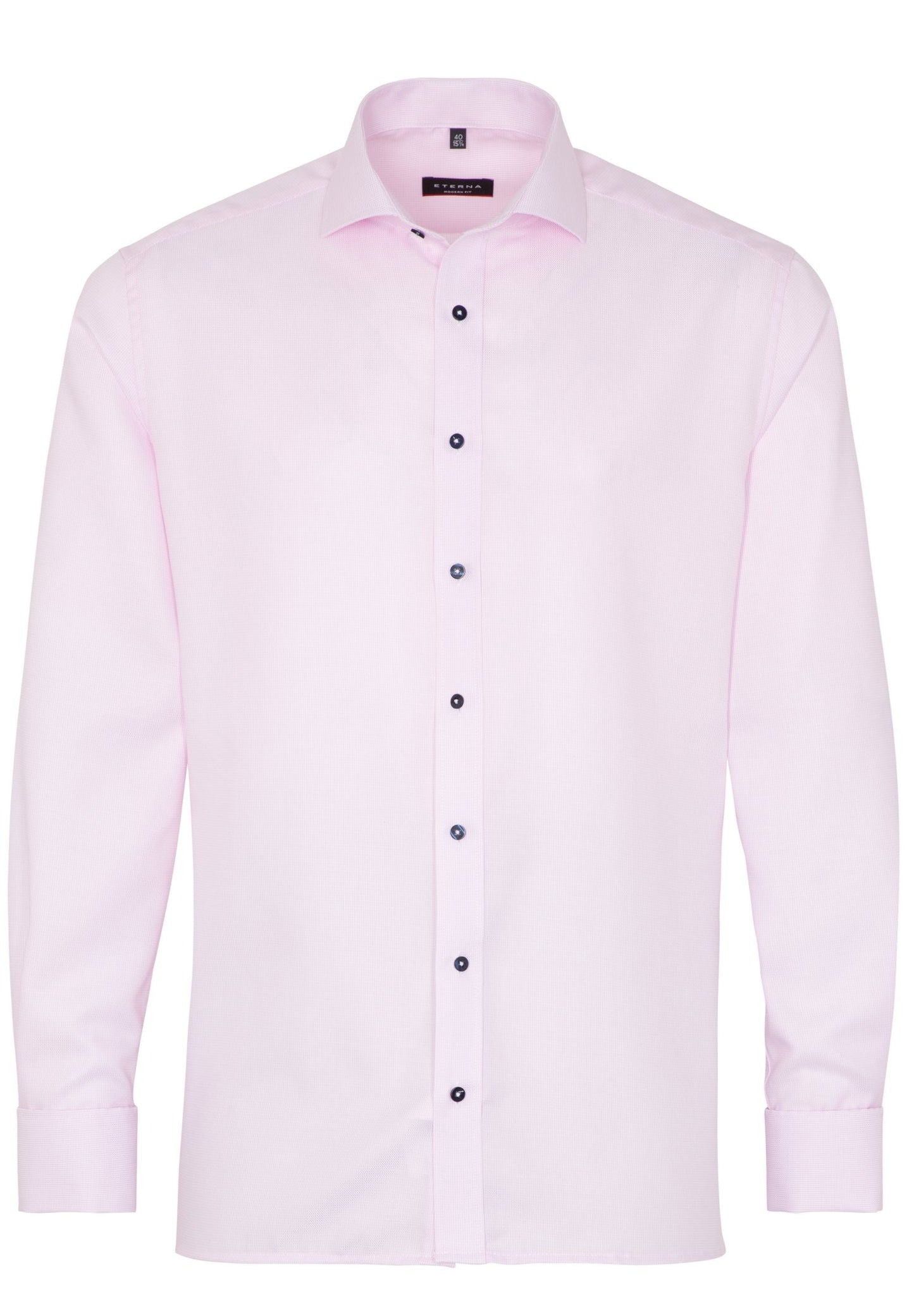 Eterna Long Sleeve Modern Fit Shirt - Pink