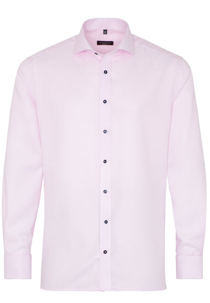 Eterna Long Sleeve Modern Fit Shirt - Pink