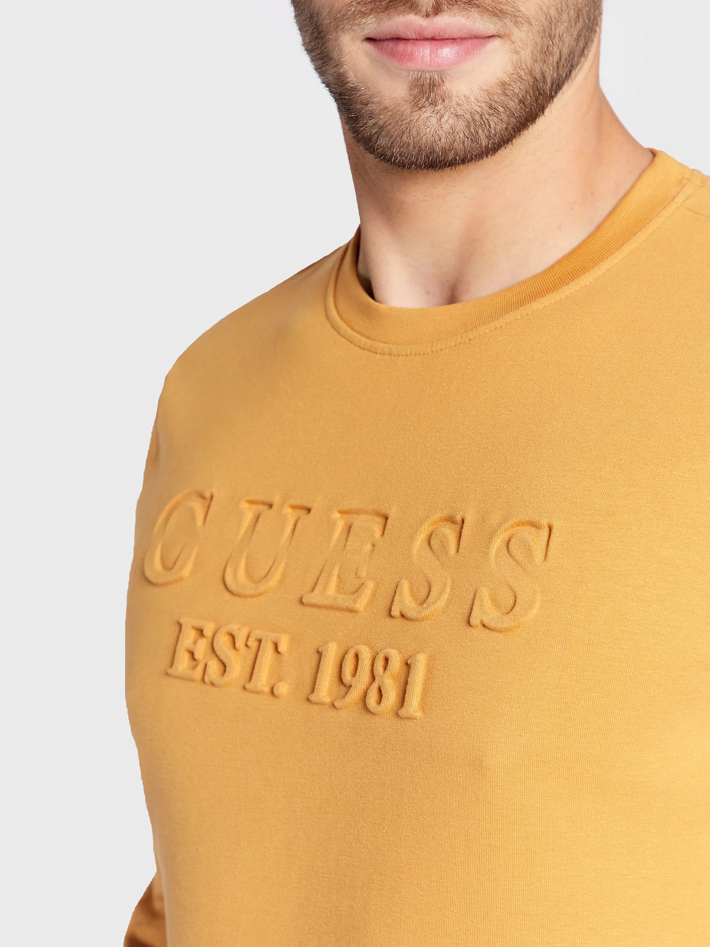 Guess Crew Neck Logo Sweatshirt