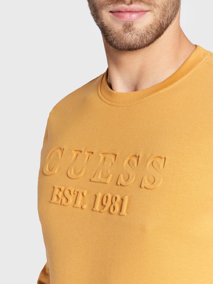 Guess Crew Neck Logo Sweatshirt