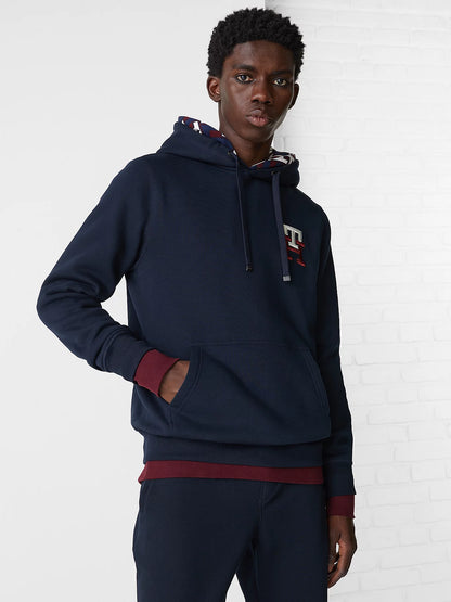TH MONOGRAM EMBROIDERY HOODY