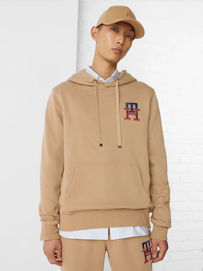 TH MONOGRAM EMBROIDERY HOODY