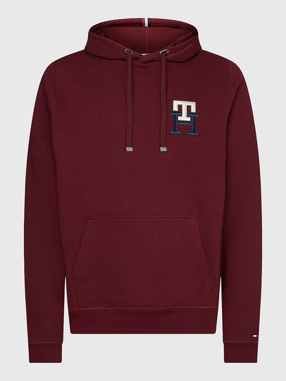 TH MONOGRAM EMBROIDERY HOODY