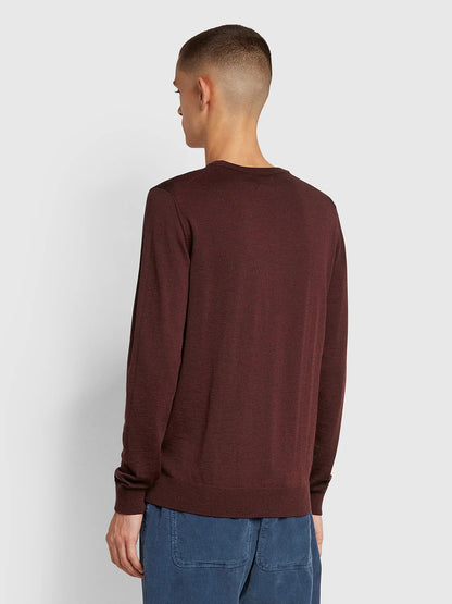 Mullen Slim Fit Crew Neck Jumper